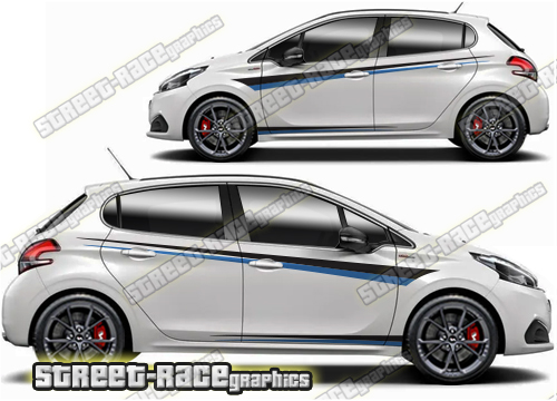 Peugeot 208 large graphics 032