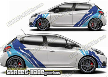 Peugeot 208 large graphics 035