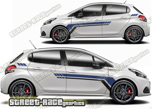 Peugeot 208 large graphics 038