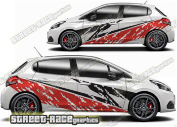 Peugeot 208 large graphics 041