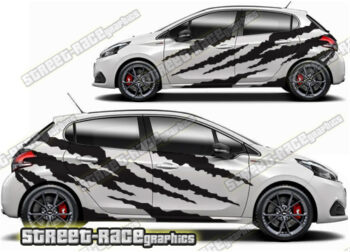 Peugeot 208 large graphics 042