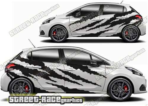 Peugeot 208 large graphics 042