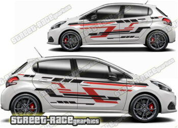 Peugeot 208 large graphics 044