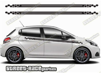Peugeot 208 racing stripes 113