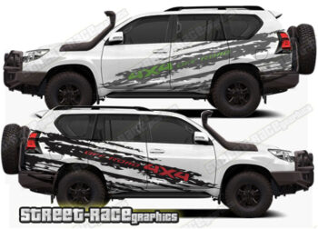 Toyota Land Cruiser 200 & 300 series 007 - ripped graphics