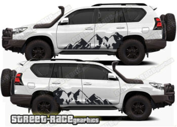 Toyota Land Cruiser 200 & 300 series 022 - Mountain graphics