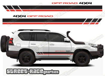 Toyota Land Cruiser 200 & 300 series 053 - racing stripes