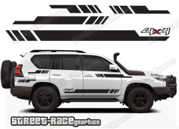 Toyota Land Cruiser 200 & 300 series 057 - racing stripes