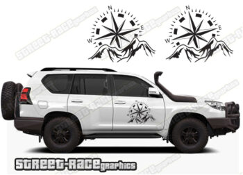Toyota Land Cruiser 200 & 300 series 070 - mountain compasses