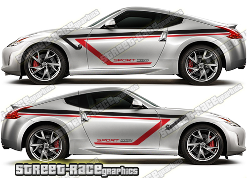 Nissan 350Z & 370Z race graphics 009