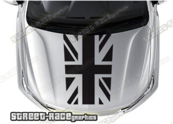Nissan 4x4 bonnet / hood graphics 009 - UK FLAG