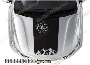 Nissan 4x4 bonnet / hood graphics 015