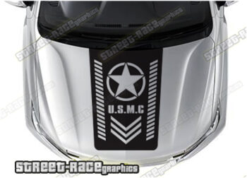 Nissan 4x4 bonnet / hood graphics 016