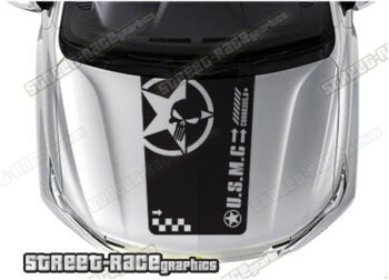 Nissan 4x4 bonnet / hood graphics 018