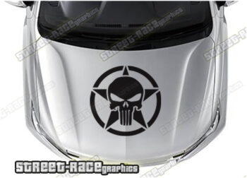 Nissan 4x4 bonnet / hood graphics 020