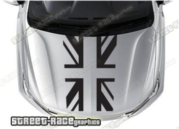 Mitsubishi 4x4 bonnet / hood graphics 025