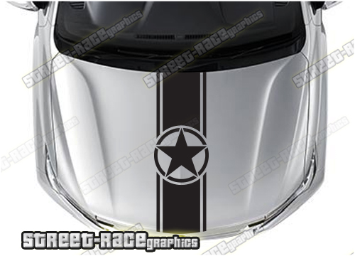 Nissan 4x4 bonnet / hood graphics 029