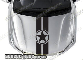 Nissan 4x4 bonnet / hood graphics 037