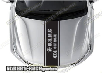 Nissan 4x4 bonnet / hood graphics 038