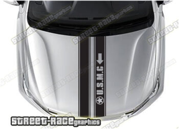 Nissan 4x4 bonnet / hood graphics 041