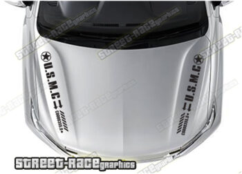 Nissan 4x4 bonnet / hood graphics 042