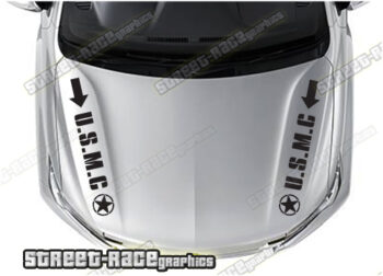 Nissan 4x4 bonnet / hood graphics 043