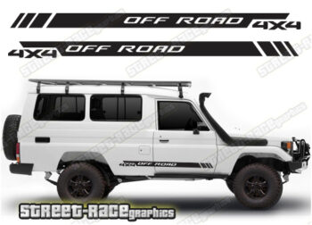 Toyota RAV4 066 - off road 4x4 racing stripes