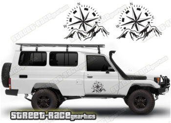 Toyota Land Cruiser 70 series 070 - Mountain compasses