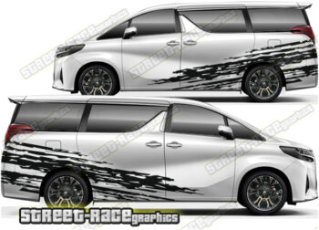Toyota Alphard large graphics 013 - Shredded
