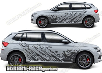 Seat Arona 002 - mud splatter graphics