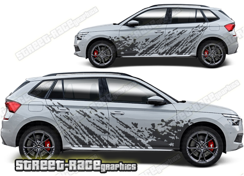 Seat Arona 002 - mud splatter graphics