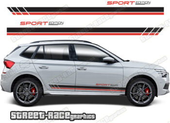 Seat Arona 053 - racing stripes