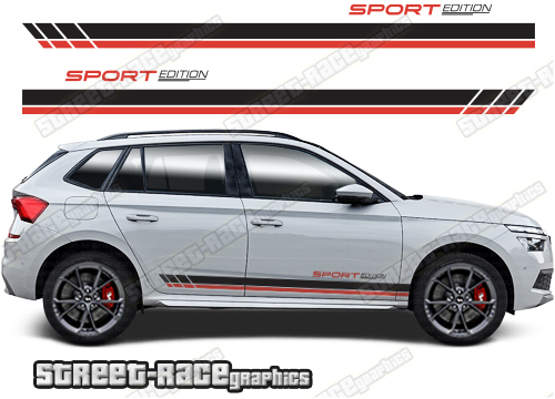 Seat Arona 053 - racing stripes