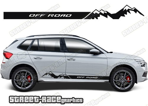 Seat Arona 061 - off road racing stripes