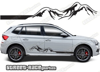 Seat Arona 063 - mountain adventure racing stripes