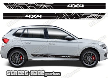 Seat Arona 068 - 4x4 racing stripes