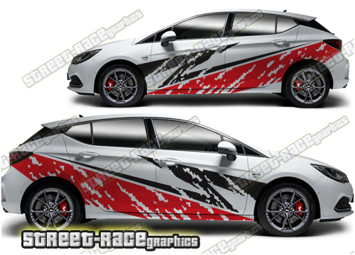 Vauxhall / Opel Astra large graphics 021