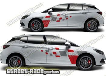 Vauxhall / Opel Astra large graphics 036