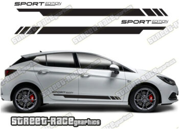 Vauxhall / Opel Astra racing stripes 002