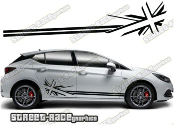 Vauxhall / Opel Astra racing stripes 003