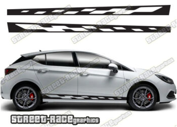Vauxhall / Opel Astra racing stripes 005