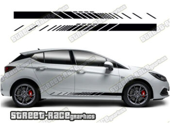 Vauxhall / Opel Astra racing stripes 008