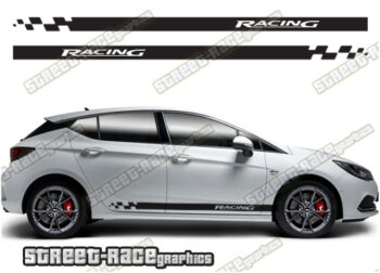 Vauxhall / Opel Astra racing stripes 010