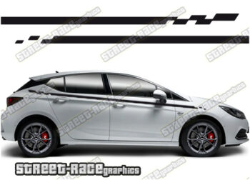 Vauxhall / Opel Astra racing stripes 012