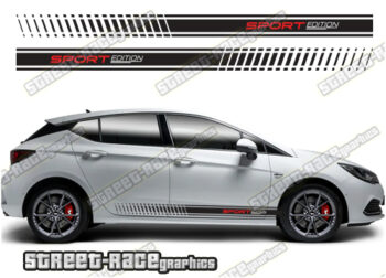 Vauxhall / Opel Astra racing stripes 021