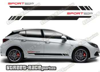 Vauxhall / Opel Astra racing stripes 023