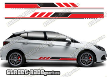 Vauxhall / Opel Astra racing stripes 029