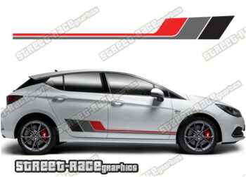 Vauxhall / Opel Astra racing stripes 030