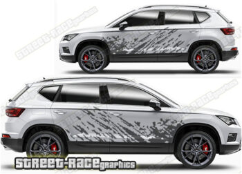 Seat Ateca 004 - mud splatter graphics