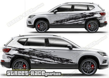 Seat Ateca 007 - ripped graphics